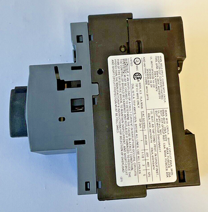 SIEMENS 3RV2011-1GA10 CONTACTOR 82A CLASS10 CAT.A 50/60HZ ***LOTOF2***
