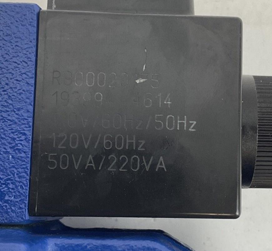 REXROTH 4WE6D62/EW110N9K4 DIRECTIONAL SOLENOID VALVE 120V 4WEH16D72/6E