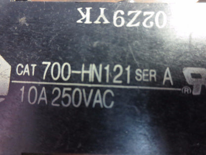 ALLEN-BRADLEY 700-HN121 RELAY SOCKET / BASE (ONLY) - 10A, 250VAC - LOT of 5
