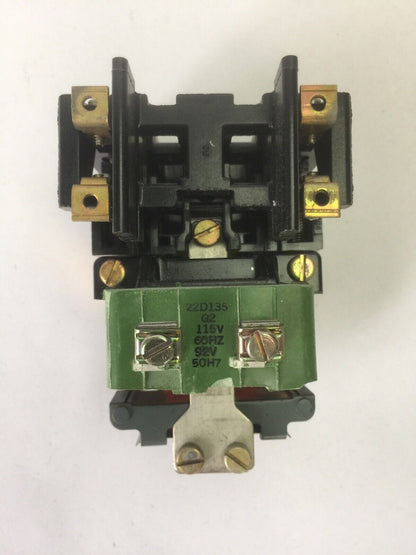 GE CR2811A210QA2 MACHINE TOOL RELAY  600V 10A COIL 22D135 115V 60HZ 92V 50HZ