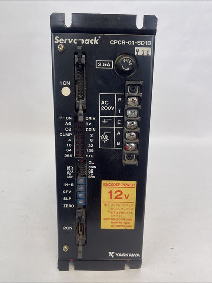 YASKAWA CPCR-01-SD1BY10 SERVOPACK