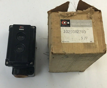 CUTLER HAMMER 10250H2740 STD. DUTY FORWARD/REVERSE SWITCH 600V