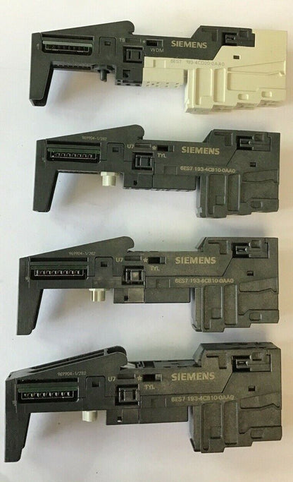 SIEMENS 6ES7 193-4CB10-0AA0 (x3) / 6ES7193-4CD20-0AA0 (x1) TERMINAL MODULE