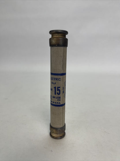 GE GF6B15 FUSE 15AMP 600V (LOT OF 6)