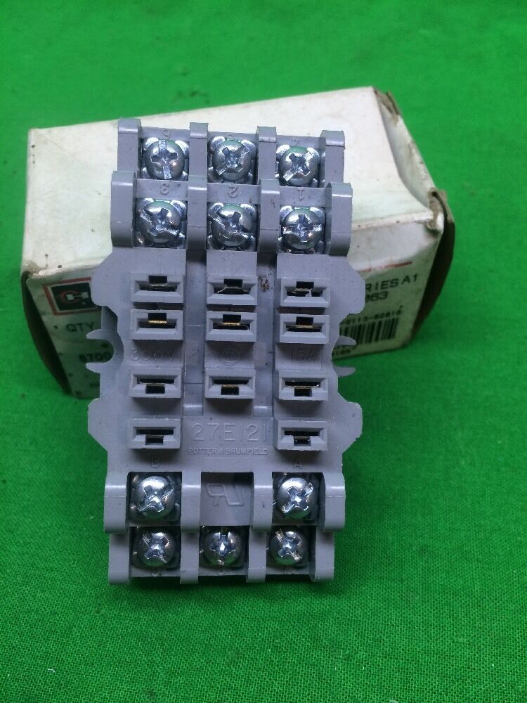 CUTLER-HAMMER 8905A-6501 RELAY SOCKET 8700 SERIES