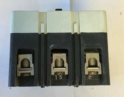 WESTINGHOUSE HMCP015E0  CIRCUIT PROTECTOR SER.C 15AMP 3POLE 600VAC-250VDC