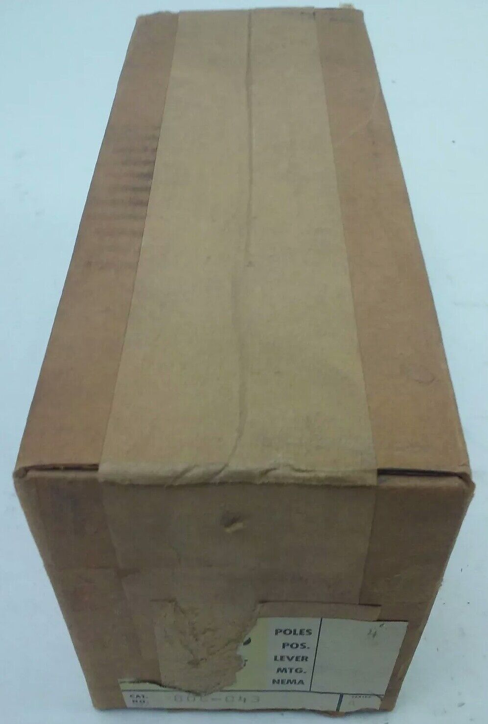 ALLEN BRADLEY 806-C43 SER. A, ROTARY PILOT SWITCH, 4P, FACRORY SEALED,LABEL TORN