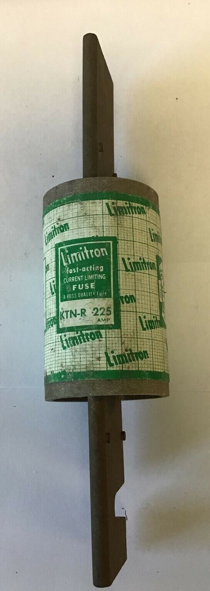 LIMITRON KTNR-225 FUSE 250VAC CLASS RK1 CURRENT LIMITING FAST-ACTING***LOTOF3***