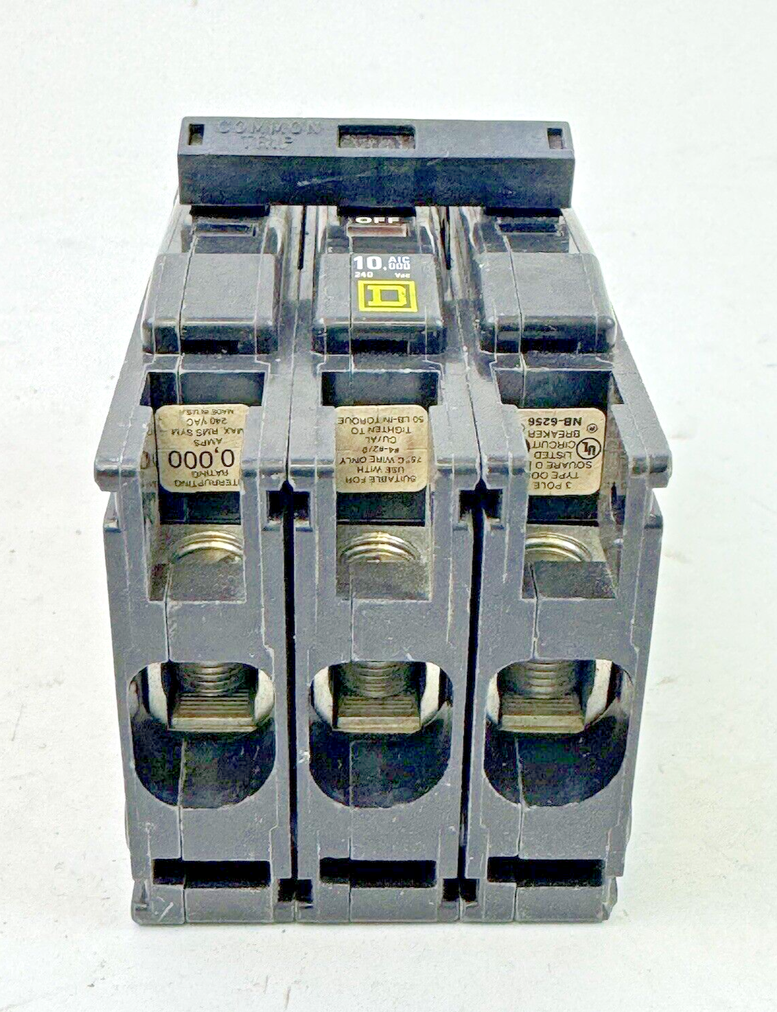 SQUARE D - QOU380 - UNIT MOUNT CIRCUIT BREAKER - 3 POLE/80 A/ 240 VAC/ TYPE QOU