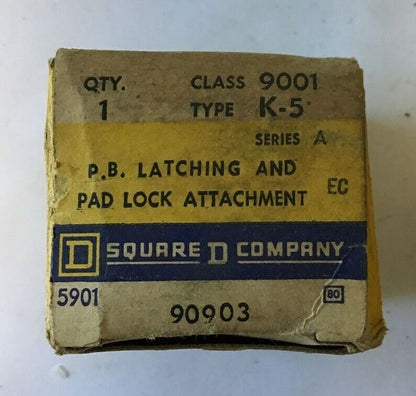 SQUARE D 9001 K5 PADLOCK ATTACHMENT WITH P.B. LATCHING