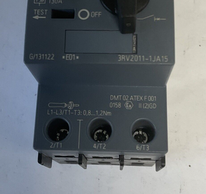 SIEMENS 3RV2011-1JA15 CIRCUIT BREAKER 130A