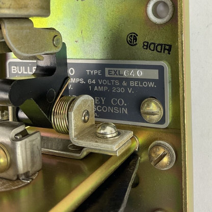 ALLEN BRADLEY  200-EXL640 DC CONTROL RELAY 10A 230V EXL640