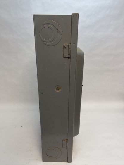 SQUARE D H-223-N SAFETY SWITCH 240VAC 125/250VDC 100A FUSIBLE 30HP