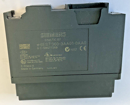 SIEMENS 6ES7 360-3AA01-0AA0 S7 INTERFACE SIMATIC S7