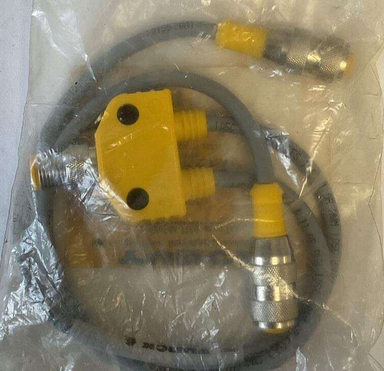 TURCK VB2-FSM 4.4/2RK 4T-0.3/0.3/S719 VB2 MOLDED TWIN JUNCTION