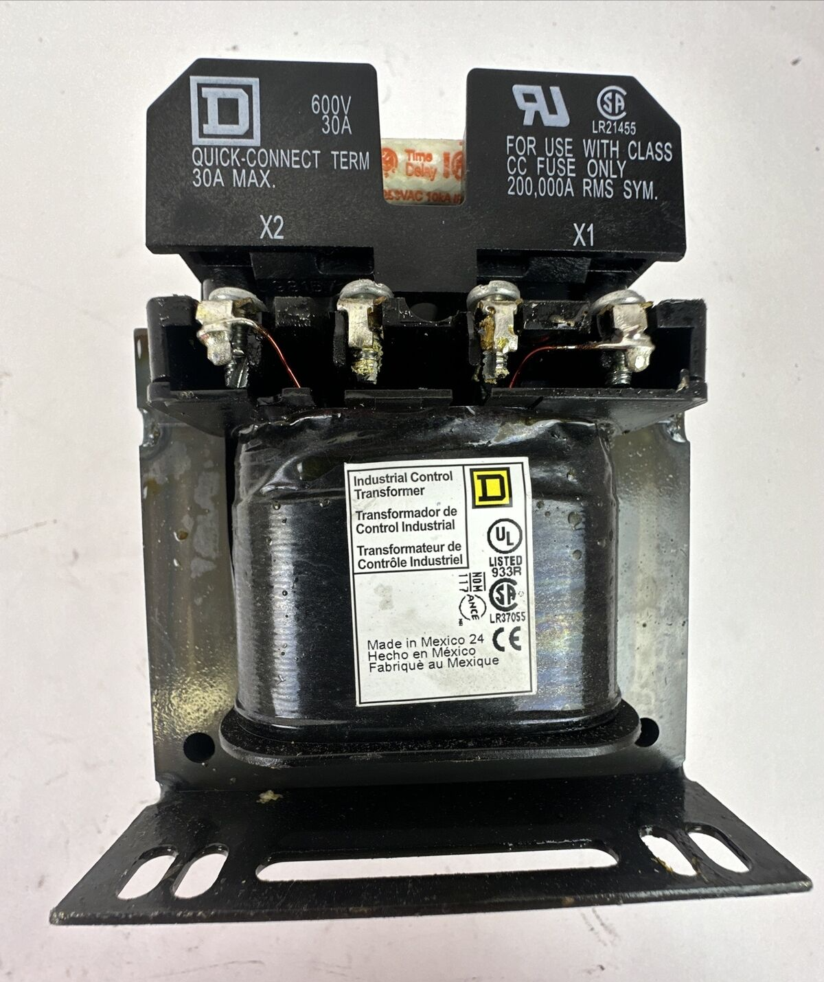 SQUARE D 9070TF200D1 TRANSFORMER 0.2kVA