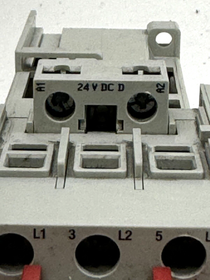 ALLEN-BRADLEY - 100S-C37DJ14C SER. C - SAFETY CONTACTOR W/ 24 VDC COIL