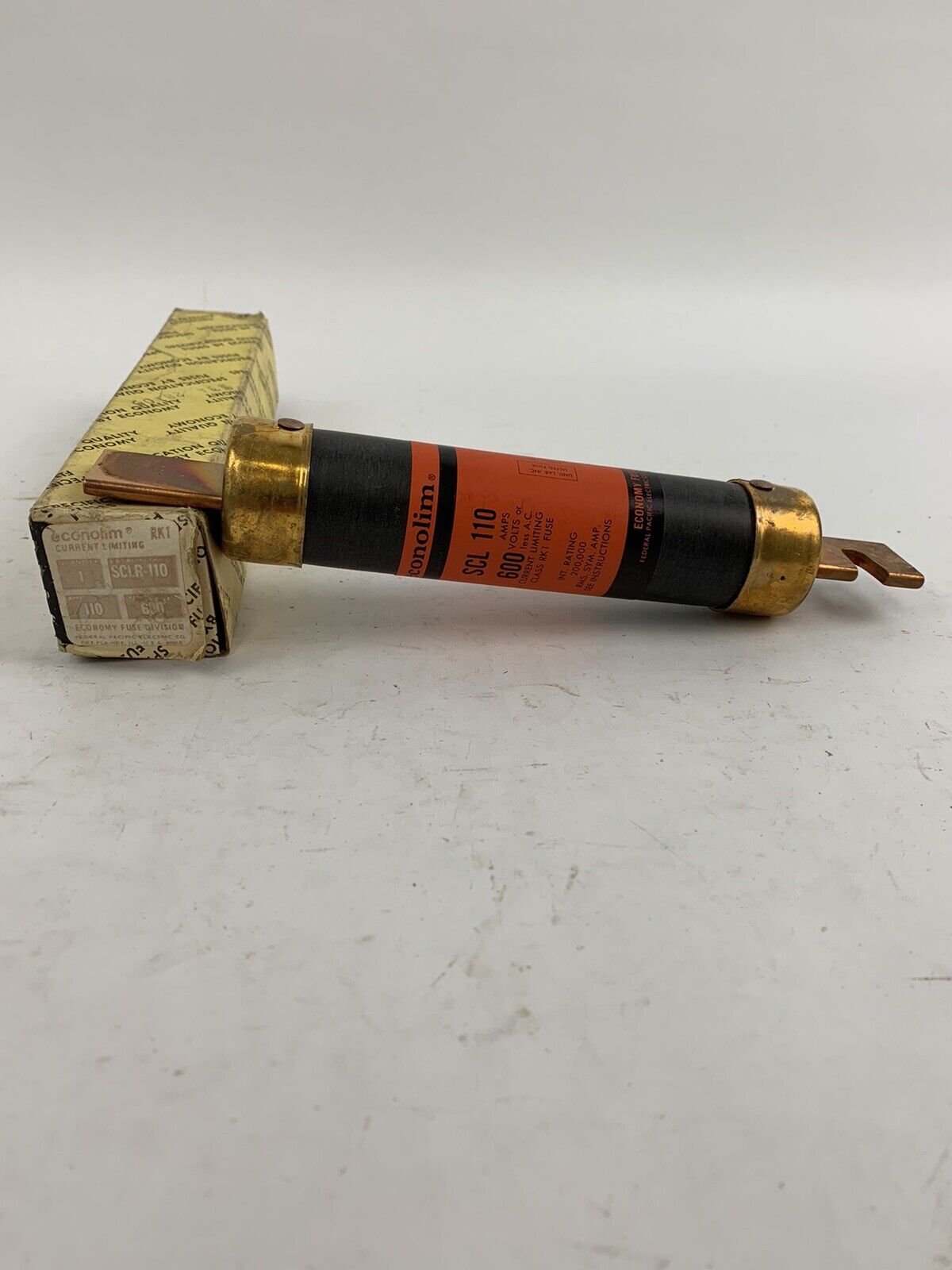 Economy Fuse SCLR110 110A 600V Class RK1 Fuse