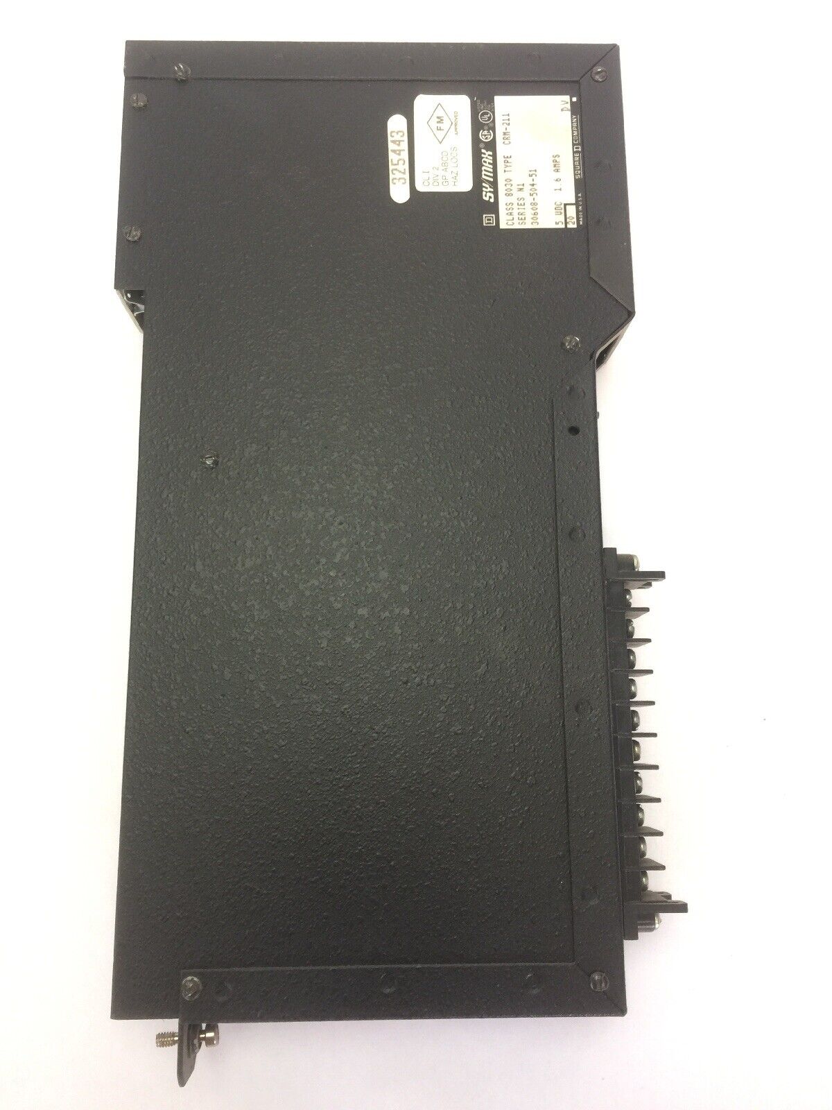 SQUARE D 8030 CRM-211 SERIES N1 5VDC 1.6AMPS LOCAL INTERFACE 4096 REG.