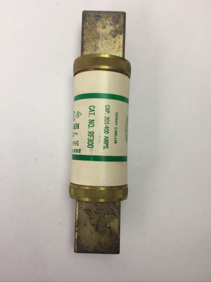 SHAWMUT RF300 TIME DELAY RENEWABLE FUSE 300AMP 250V