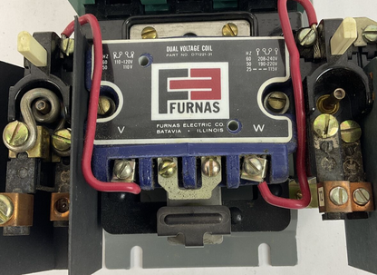 FURNAS 14FB32AA11 STARTER SIZE 2 550V 3PH *MISSING LUG*