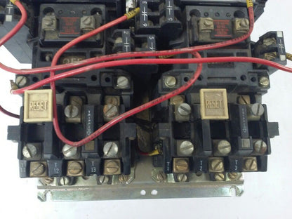 ALLEN BRADLEY, 520E-BOD , SER. C, STARTER, SIZE 1, 600V, 27A, 3PH, 120V COIL 3PH