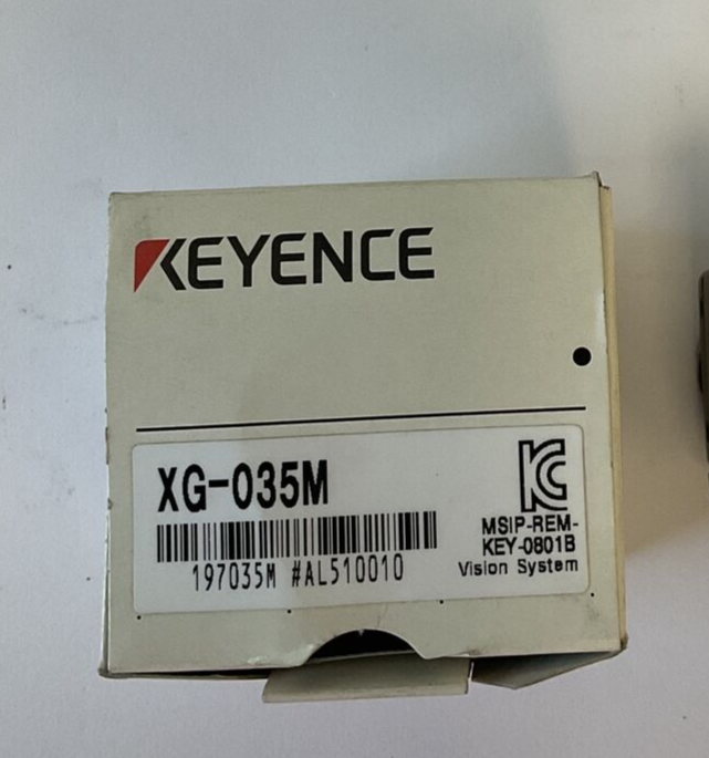 KEYENCE XG-035M MACHINE VISION CAMERA