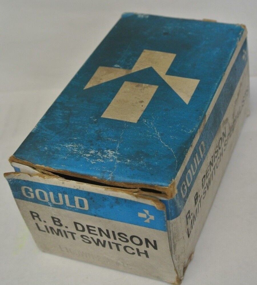 R.B. DENISON L100WN-2M LIMIT SWITCH 600V MAX GOULD / TELEMECANIQUE NEW SURPLUS