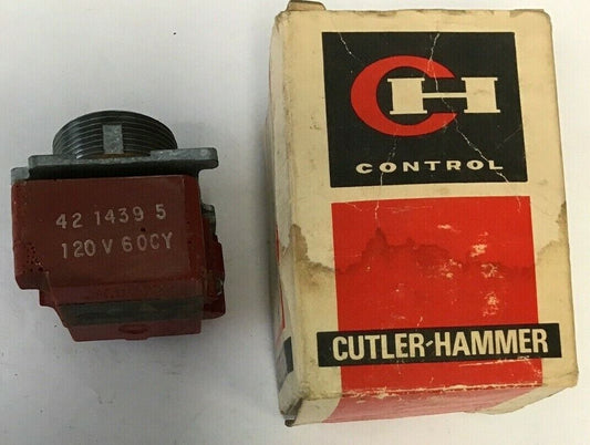 CUTLER HAMMER 42-1439-5 PILOT LIGHT 120V 60CY  ***NO BULB***