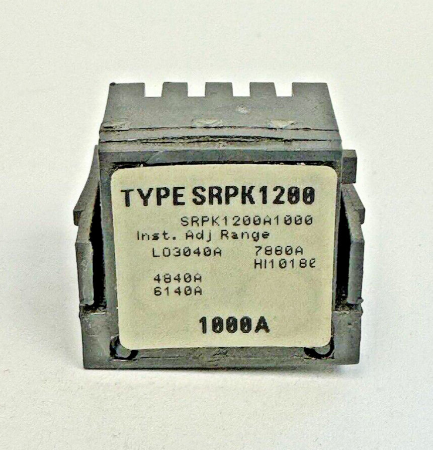 GE - SRPK1200A1000 - RATING PLUG W/ ADJUSTABLE INSTANTANEOUS TRIP - 1200A