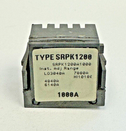 GE - SRPK1200A1000 - RATING PLUG W/ ADJUSTABLE INSTANTANEOUS TRIP - 1200A