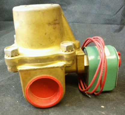 ASCO 8210B80 10-300PSI 120V-AC 1-1/4 IN NPT SOLENOID VALVE D522467