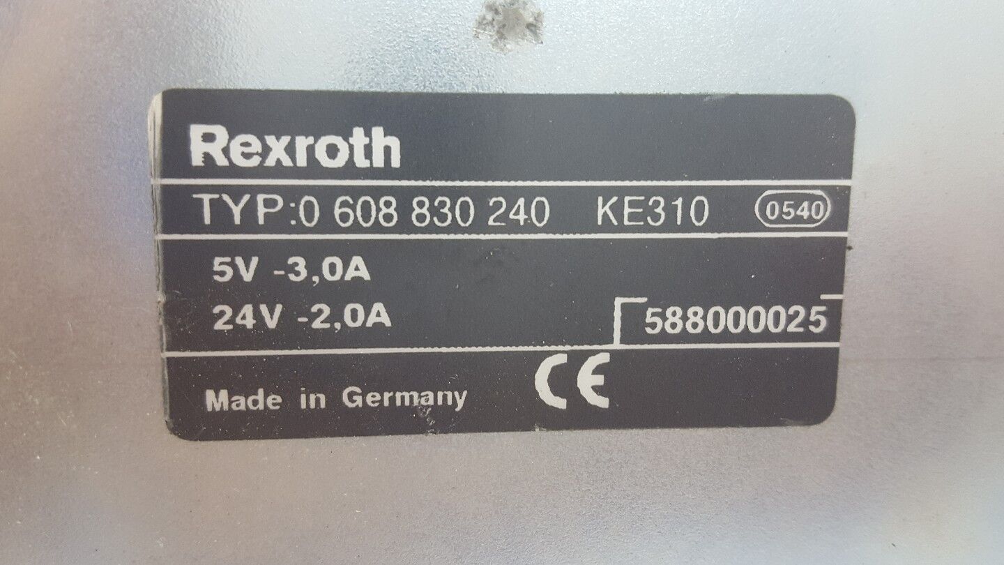REXROTH  0 608 830 240 KE310 TIGHTENING COMMUNICATION MODULE