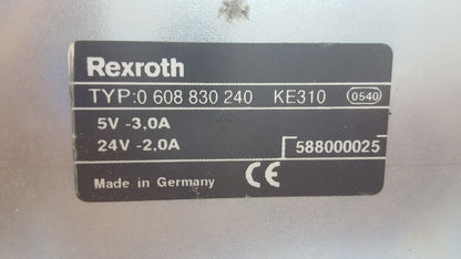 REXROTH  0 608 830 240 KE310 TIGHTENING COMMUNICATION MODULE