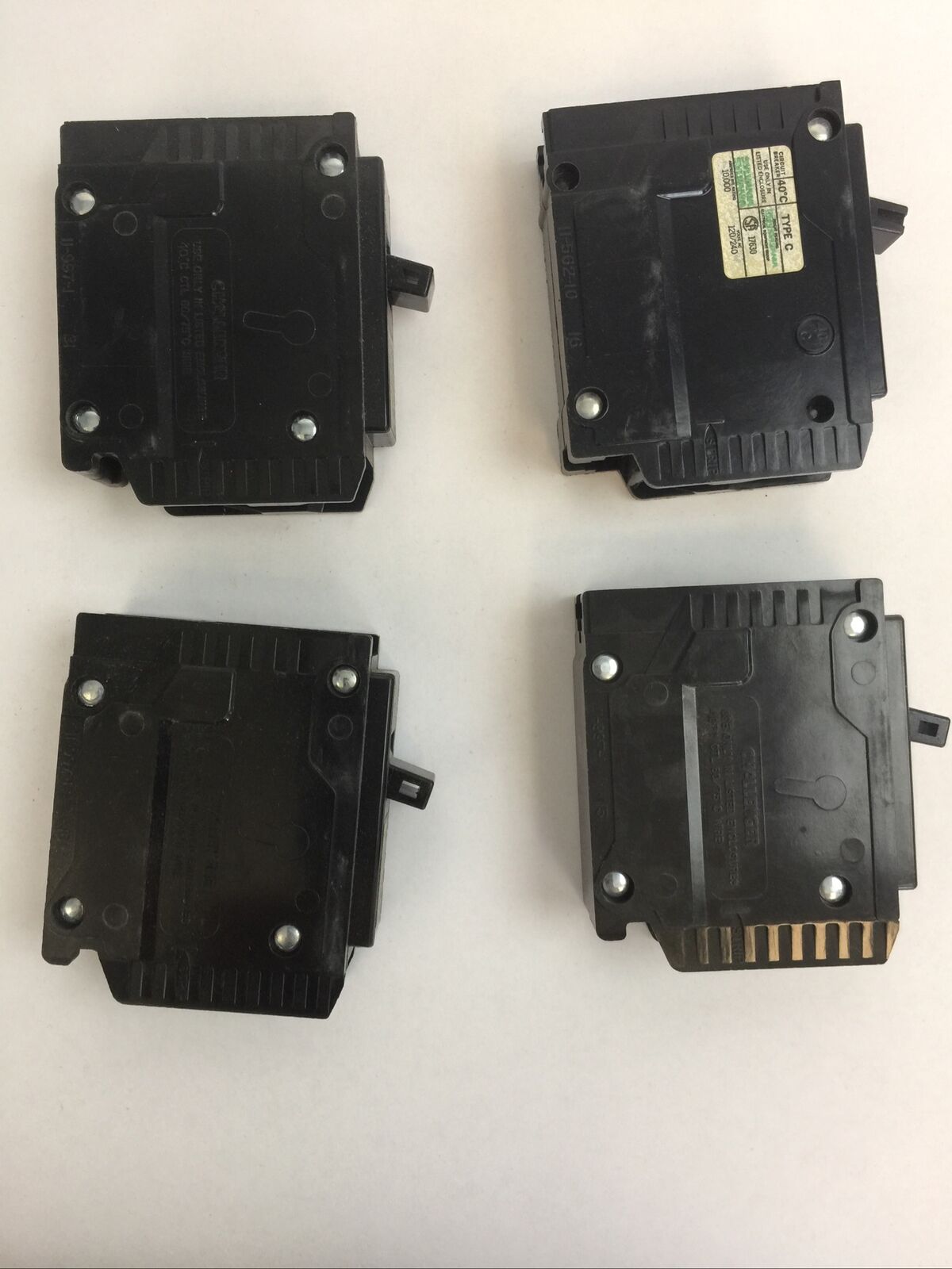 CHALLENGER/SYLVANIA C140 CIRCUIT BREAKER 40AMP 120/240VAC 1POLE (LOT OF 4)