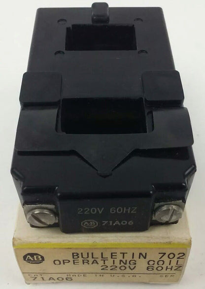 ALLEN BRADLEY 71A06, COIL, 220V @ 60HZ, SIZE 1, NEW OTHER GREAT CONDITION