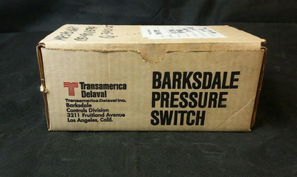 BARKSDALE PRESSURE SWITCH DPD1T-H18 *NEW IN BOX*