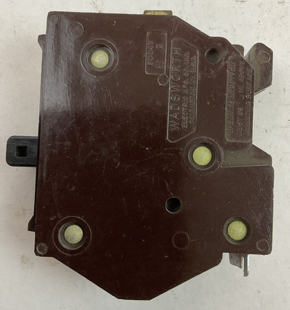 WADSWORTH B1520 15/20AMP 2POLE 120/240VAC CIRCUIT BREAKER