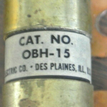 ECONOMY / FPE OBH-15 BOLT-ON FUSE / 15A / 32VDC / NEW SURPLUS