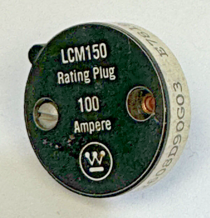 WESTINGHOUSE - 100ALCM - RATING PLUG - LCM150 - 100 AMPERE
