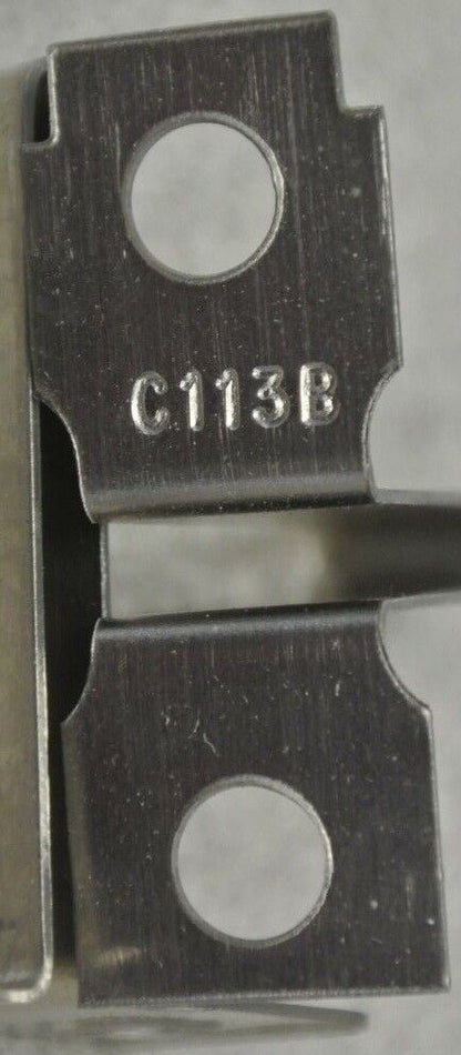 LOT of 3 / GENERAL ELECTRIC CR123C113B OVERLOAD HEATER ELEMENT / NEW SURPLUS