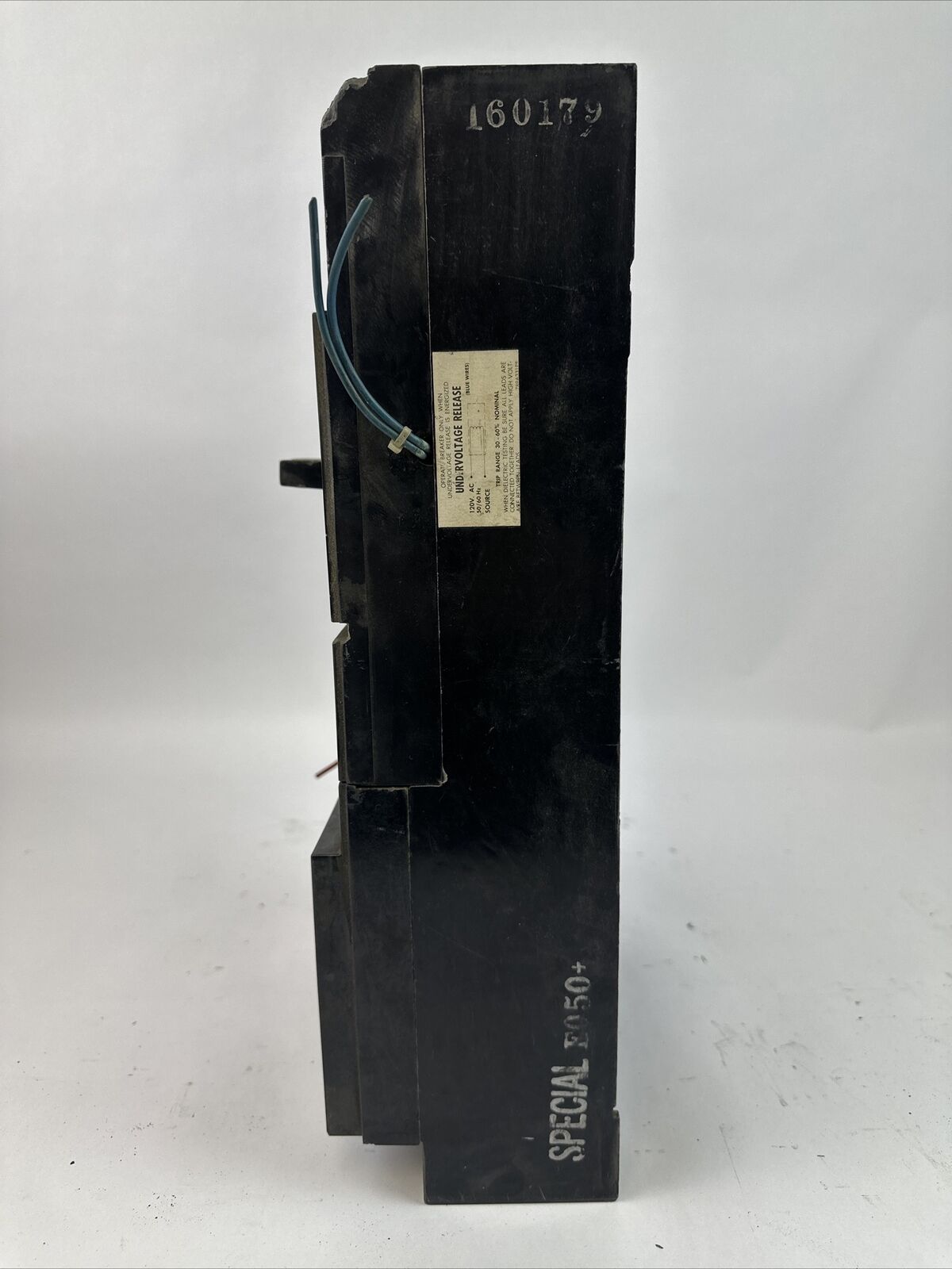 GE TB63F600 FRAME TRI-BREAK TB43TM56GM 400A TRIP A6KA SHUNT UNDERVOLTAGE RELEASE