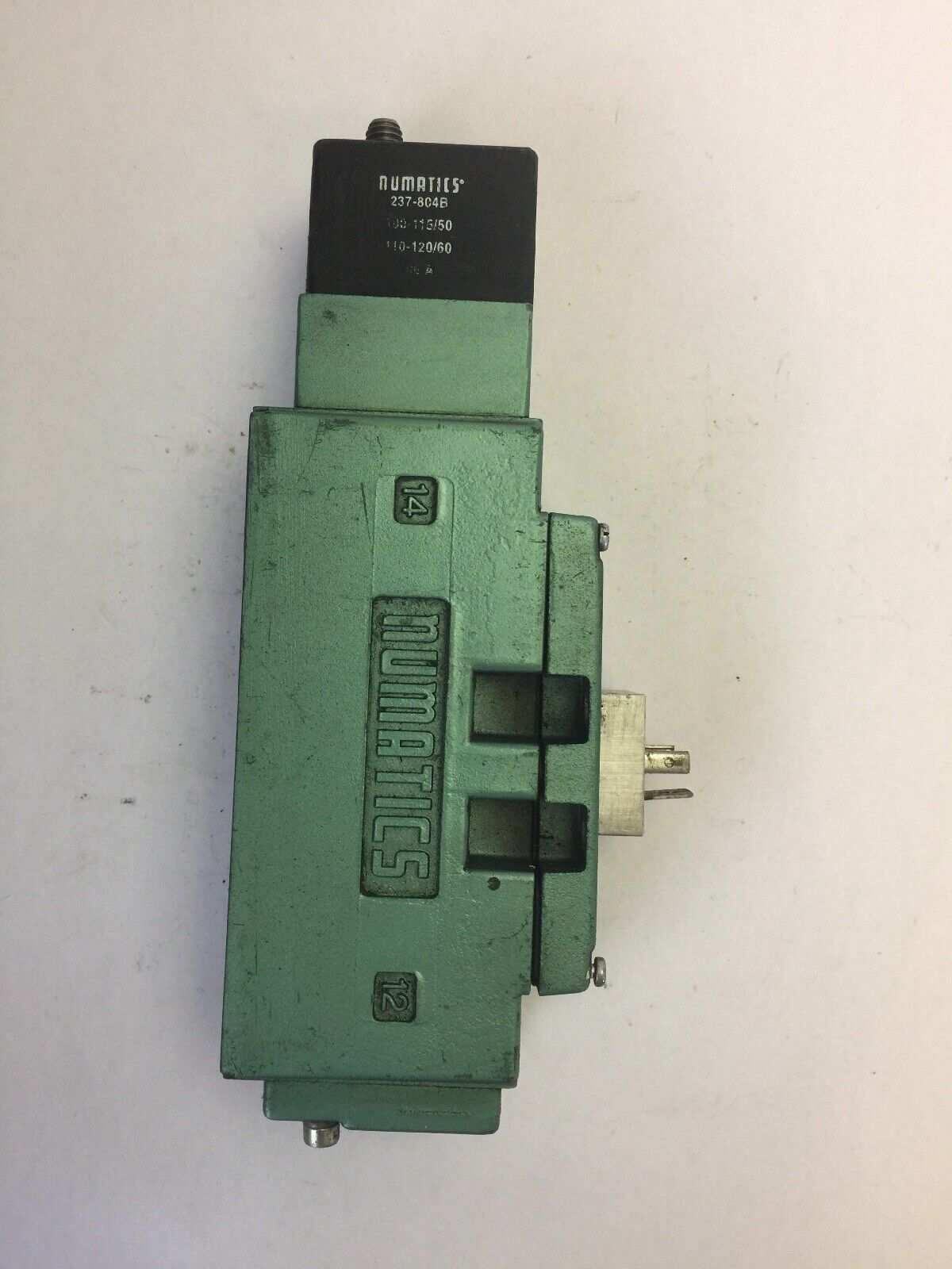 NUMATICS 123BA400L035A SOLENOID VALVE 237-804B 100-115/50 110-120/60