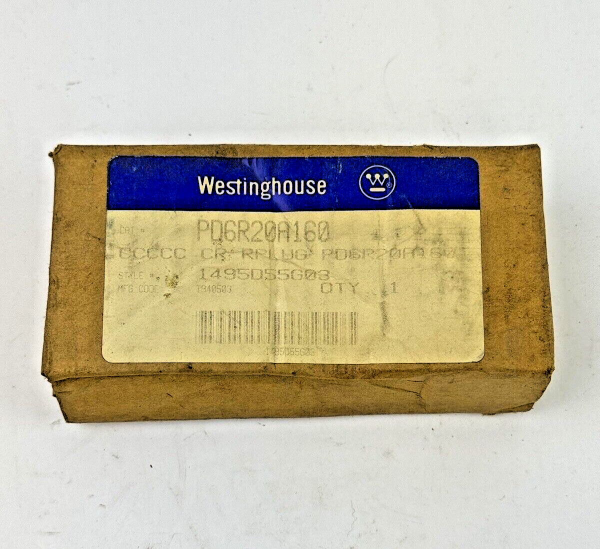 WESTINGHOUSE - PD6R20A160 -  DIGITRIP RMS RATING PLUG - 1600 AMP -FACTORY SEALED