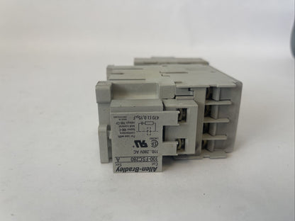 ALLEN BRADLEY STARTER (100-C16*10 CONTACTOR SER B 600VAC 30A 15HP 193-EA4FB)