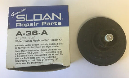 SLOAN A-36-A REPAIR PARTS 4.5GPF/17.0LPF