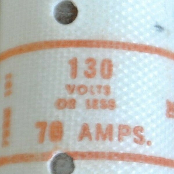 SHAWMUT A13X70 SEMICONDUCTOR / RECTIFIER FUSE 70A / 130VAC NEW SURPLUS / EACH