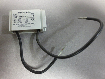 ALLEN-BRADLEY 199-MSMV2 SURGE SUPRESSOR Ser. A