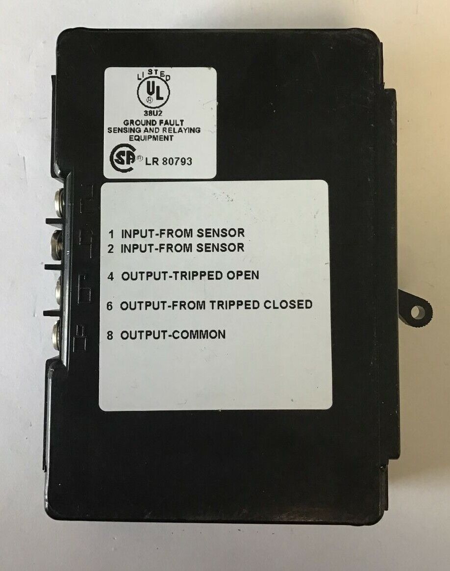 CUTLER HAMMER 5264C09H01 GROUNDGARD RELAY 4-12AMP ADJ. CLASS 1 250VAC/125VDC