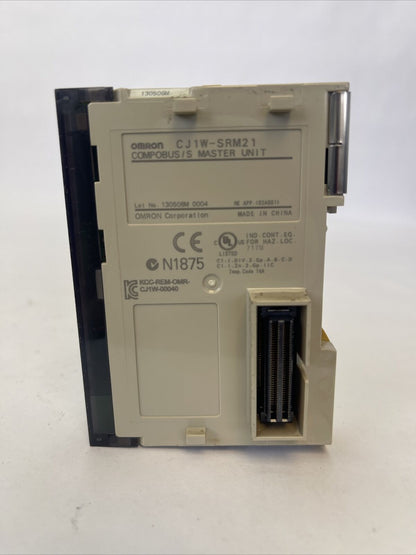 OMRON CJ1W-SRM21 COMPOBUS/S MASTER UNIT